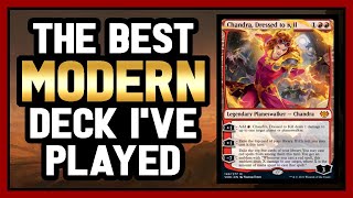 😮 UNDEFEATED Mono Red with NEW Chandra Dressed to Kill 【 MTG Modern Gameplay 】