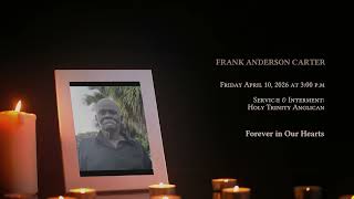 In Loving Memory of Frank Carter - Obituary