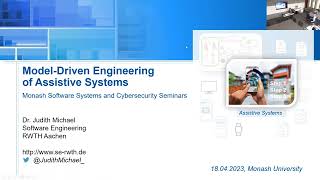 Model-Driven Engineering of Assistive Systems | SSC Seminars