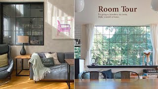 [Room tour] Live while looking at the natural scenery. Family life in riverside house tour architect