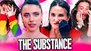 THE SUBSTANCE (2024) IS BAT**** CRAZY!! MOVIE REACTION!! First Time Watching | Demi Moore