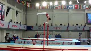 2nd FIG Artistic Gymnastics Junior World Championships. HB Qual OLASZ Xavier (CAN)