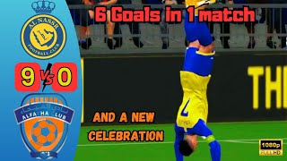Al Nassr vs Al Feiha 9-0 Ronaldo All Goals