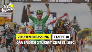 Zusammenfassung - Etappe 10 - #TDF2021