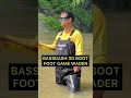 BASSDASH 3D BOOT FOOT GAME WADER