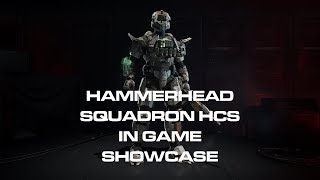 HAMMERHEAD SQUADRON -  HCS COATING - IN GAME SHOWCASE - HALO INFINTE