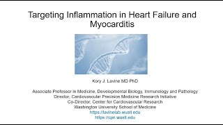 Targeting Inflammation in Heart Failure and Myocarditis