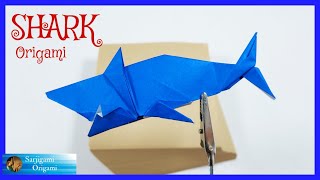 ORIGAMI SHARK (TUTORIAL) 折り紙のサメ