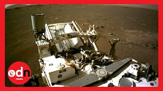 Mars Landing: Incredible Footage and Sound Recording From NASA's Perseverance Rover