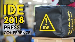 IDE 2018 Press Conference VTR