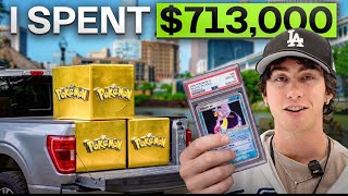 I TRAVELED ACROSS AMERICA HUNTING THE BIGGEST POKÉMON CARDS | SPENDING $700,000 AT THE LARGEST SHOW