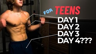 The NEW Perfect Workout Routine for Teens (Science-Based)