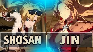 GBVSR:🔥Shosan (Zeta) Vs Jin (Katalina Lady Serenity)🔥| High Level Gameplay.