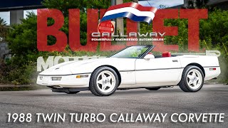 TWIN TURBO VETTE 1988 Callaway Corvette | [4K] | REVIEW SERIES