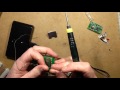 USB soldering iron test and teardown with schematic.