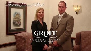 Groff Funeral Homes' Crematory & Serenity Room
