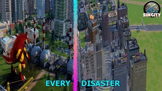 Every disaster in SimCity 2013
