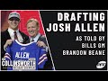 Bills GM Brandon Beane Tells the Story of Drafting Josh Allen | PFF