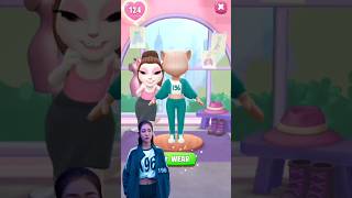 Squid Game player 196 song jiwoo My Talking Angela 2 #player196 #squidgame #shorts