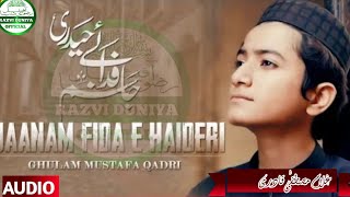Janam Fida E Haideri | Ghulam Mustafa Qadri | Razvi Duniya Official