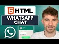 How to Add WhatsApp Chat to HTML Website (2025)