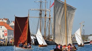 Rumregatta Flensburg 2016 - Arendal-Sjekten and Smacks