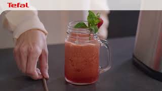 Strawberry Mojito Cocktail with Tefal Perfect Mix Cook High Speed Blender BL83