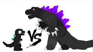 Cutezilla vs Mobzilla| Sticknodes Animation!