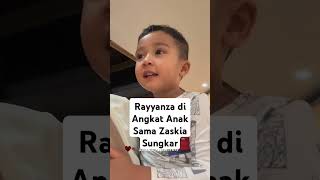 Ternyata Rayyanza di angkat anak juga sama Zaskia Sungkar