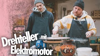 Töpferscheibe selber bauen + Test | Kliemannsland