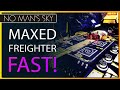 Max Your Freighter Inventory for FREE! No Man's Sky Beginners Guide 2022, Bulkhead, Tainted Metal