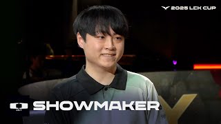 ShowMaker 인터뷰 | BFX vs DK | 01.22 | 2025 LCK CUP 그룹 배틀