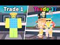 Trading from Noobini Pizzanini to La Supreme Combinasion in Steal a Brainrot!