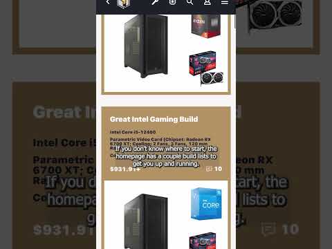 PC Part Picker 100 Free PC building tool