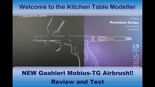 GAAHLERI MOBIUS-TG Trigger Airbrush A New Product - Review and Test