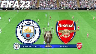 FIFA 23 | Manchester City vs Arsenal - UEFA Champions League - PS5 Gameplay