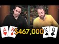 OVER $400,000 Pot Won at SUPER High Stakes Cash Game