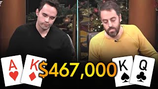 OVER $400,000 Pot Won at SUPER High Stakes Cash Game