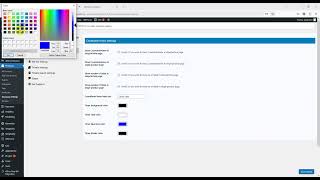 How to Setup countdown timer color setting