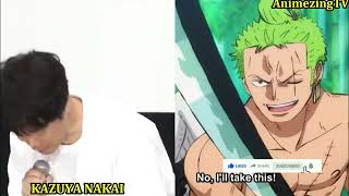 Roronoa Zoro Voice Actor / One Piece / Kazuya Nakai / Japanese Seiyuu