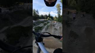 Whistler river jumps 🤩✨ #mtb #whistler #dirtjumps #mtbgirl