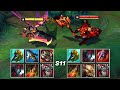 AATROX vs NASUS S11 FULL BUILD FIGHTS & Best Moments!