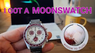 I got a Moonswatch!