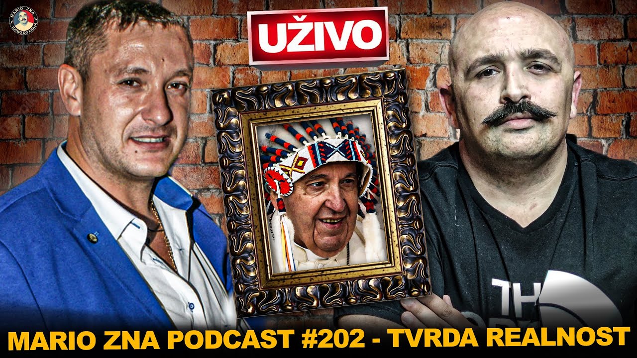 Mario Zna Podcast #202 - Vuk Đuričić - Tvrda Realnost - UŽIVO - YouTube