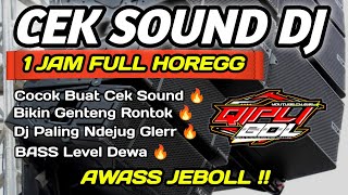 BIKIN JEBOLL !!! DJ CEK SOUND BASS PALING AMPUH