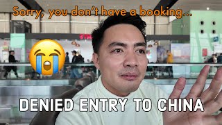 I Missed My Flight + DENIED ENTRY TO CHINA. Grabe! 😭