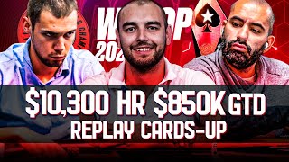 WCOOP 2022 #4-H $10,300 RuiNF | cocojamb0 | Naza114 $825,000 Gtd Final Table Cards-UP Replay