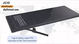 JCID iPhone 14/15 Series Tag-on Battery Repair FPC Cable Usage Guide