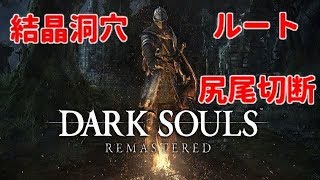 【DARK SOULS REMASTERED】　結晶洞穴　白竜シース攻略   【ダークソウルリマスター】