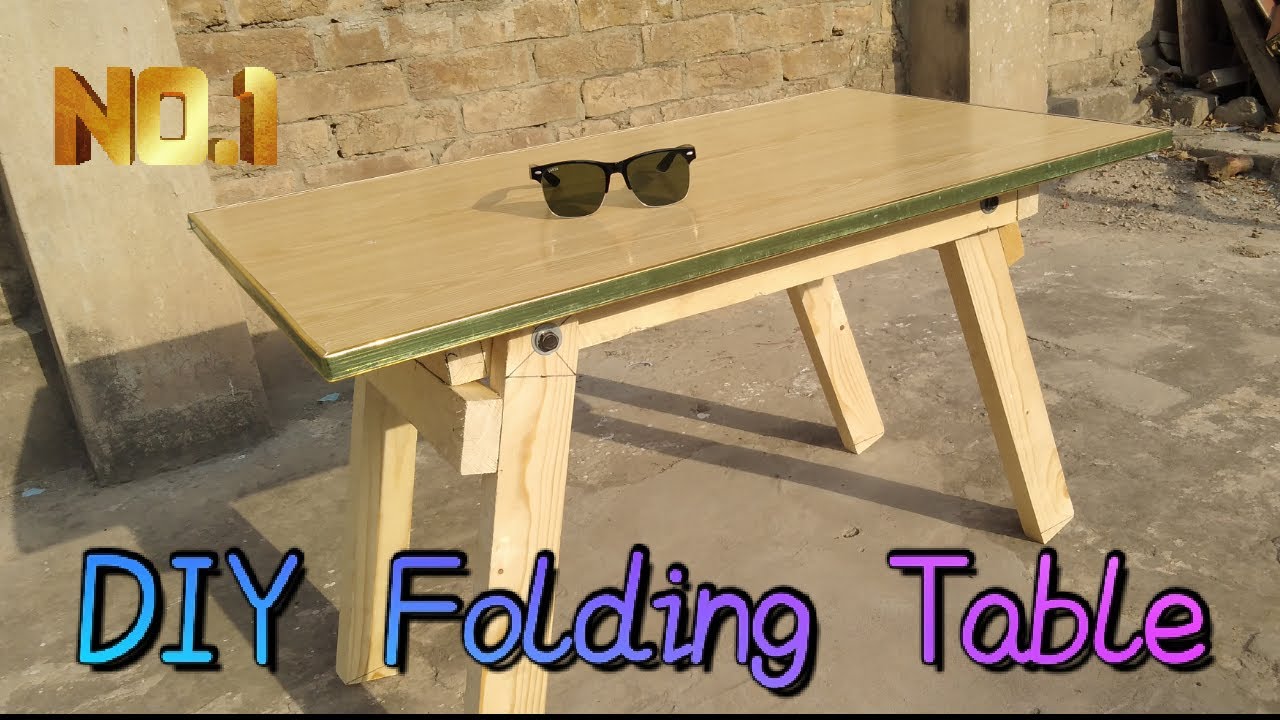 Diy Folding Table